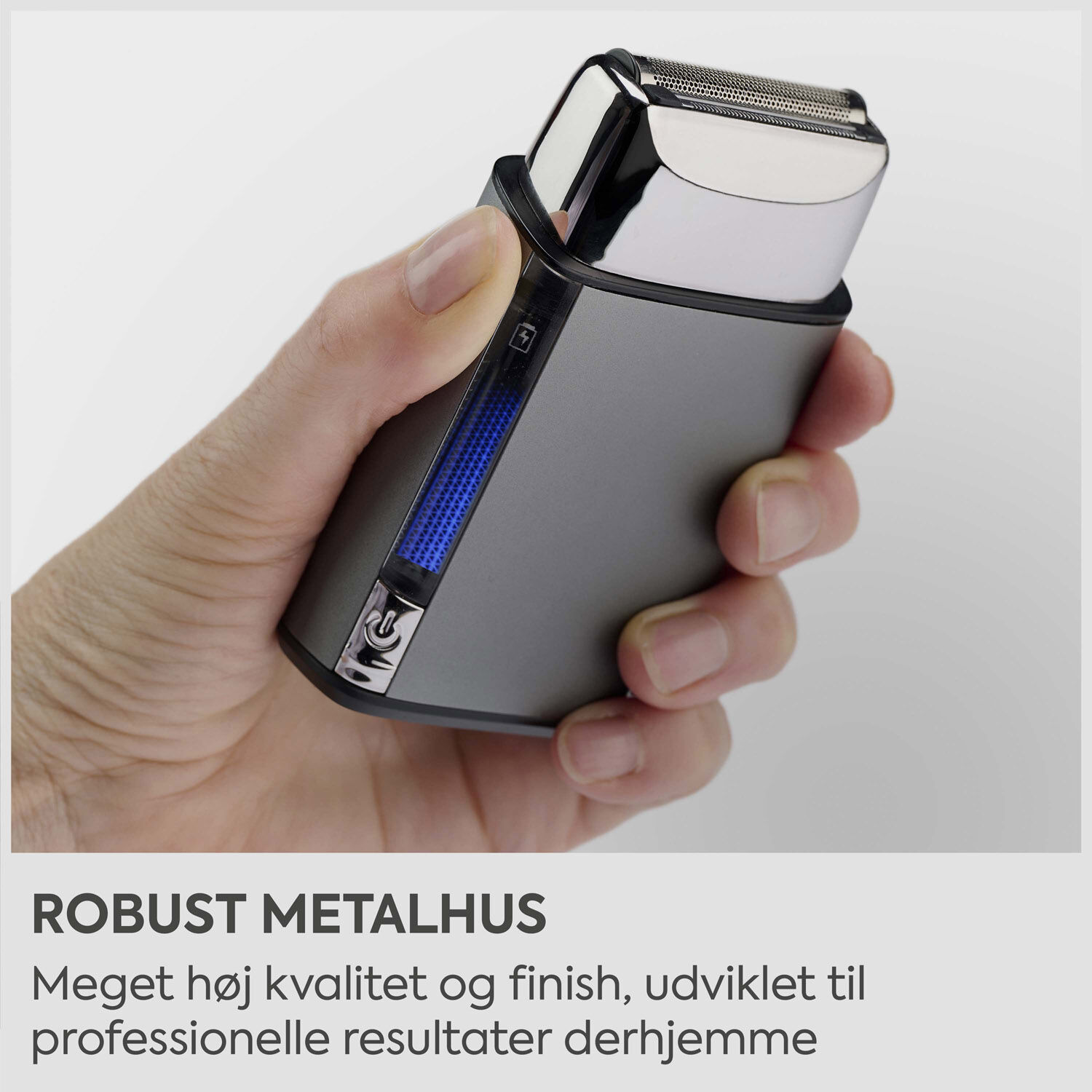 Super-X Metal Series Single Foil Shaver (Silver)